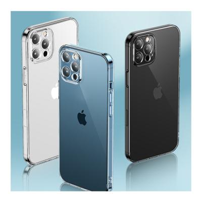 China Shockproof Imprue Soft Clear TPU Mobile Phone Bags & Cases for iPhone 14pro max phone case for iphone 13/XR/11/6/7/8 plus camera protect for sale