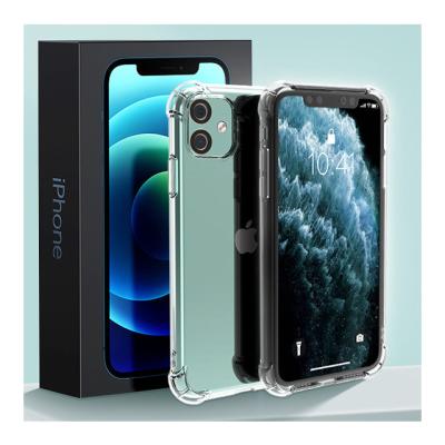 China Wholesale Imprue Shockproof Phone Case For iPhone12 Pro Max Clear Camera Protective Bags Cover For iPhone11 12XR 8plus Bundle for sale