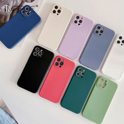 China Imprue Shockproof Factory Mobile Accessories For iPhone 13 Pro Max Shockproof Soft Silicone Cases For iPhone Xr Xs 8plus Back Cover Cases for sale