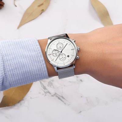 China Amazing Simple Design High Quality Chronograph Polished Watch With CE And Rosh Certificate for sale