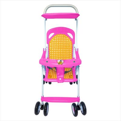 China Multicolor Fold EVA Baby Stroller Wholesale Portable Baby Stroller Summer Baby Carrier Travel Pattern Baby Stroller for sale