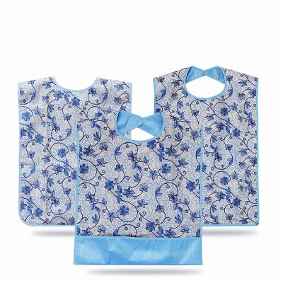 China New Design Waterproof Waterproof Apron Older Bibs Adult Dining Interval Bib for sale