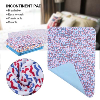 China Adult Baby Children Elder Incontinence Bed Pad Incontinence Plain Weave Underwear Pad Reusable Under Pad for sale