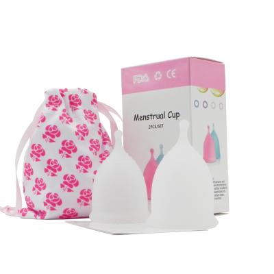 China 100% Washable Medical Grade Silicone Feminine Menstrual Cups for sale