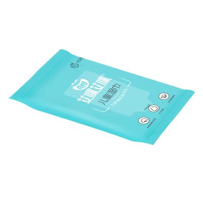 China Wholesale Portable Baby Care 10pcs/bag Soft Wet Wipes for sale