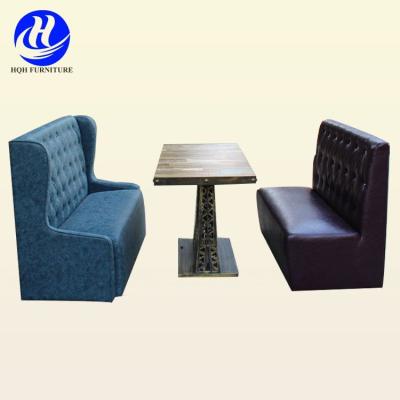 China Solid Wood Foshan Manufacturer Restaurant Booths Seating Sofa For Sale for sale