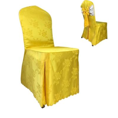 China Plain factory newly designed spandex chair cover for wedding banquet and restaurant for sale