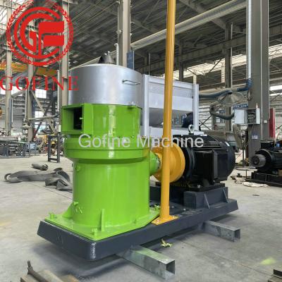 China Chicken Manure New Type Organic Fertilizer Granulator Flat Die Pelletizer for sale