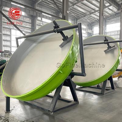 China PLC Control 5.5kw Disc Organic Fertilizer Granulator Customized for sale