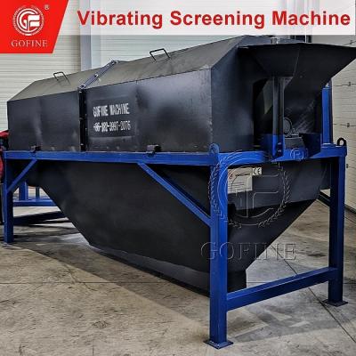 中国 2-20mm Size Vibrating Fertilizer Screening Machine Organic Fertilizer Production Line Equipment 販売のため