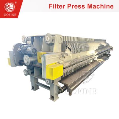 China Sewage Sludge Treatment Solid-Liquid Separation Plate And Frame Filter Press for sale