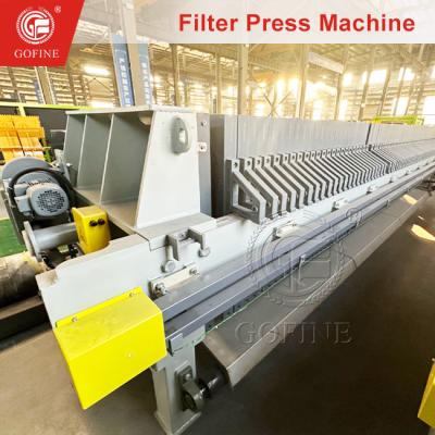 China Industrial Solid Liquid Separation Automatic Filter Press Machine for sale