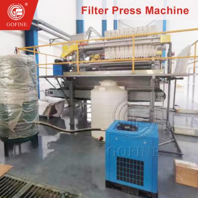 China Food Juice Wine Sediment Solid-Liquid Separation Filter Press Filter Machine en venta