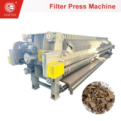 China Fully Automatic Filter Press For Wastewater Treatment Plant for sale