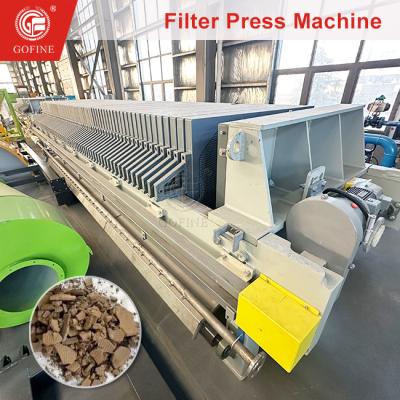 China Industry Chamber Filter Press For Sludge Treatment for sale