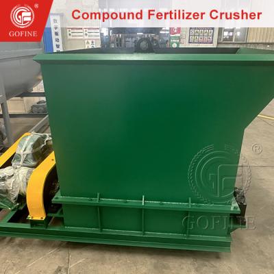 China Stainless Steel Compound Fertilizer Crusher / Fertilizer Crusher Machine for sale