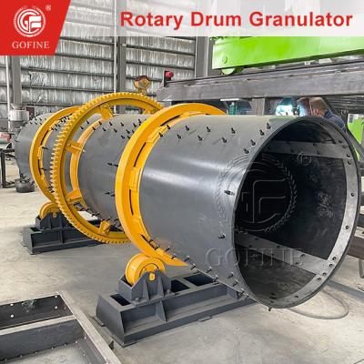 China Rotary Drum Granulation Machine For Organic And Compound Fertilizers for sale