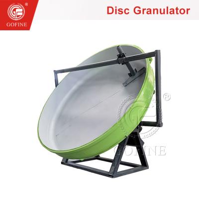 China 5.5kw Motor Pan Granulator For Organic Compound Fertilizer Granule Production for sale