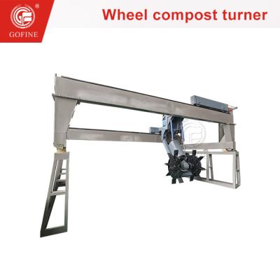 China 30m Large Span Stainless Steel Composting Production Equipment for sale