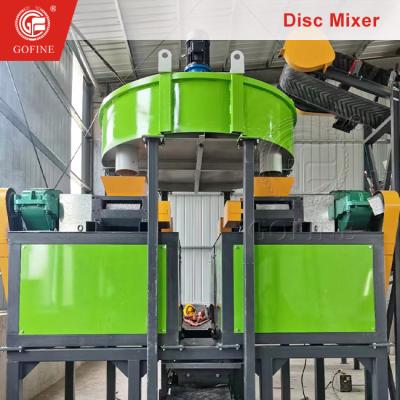 China 3-6 Tons/Hour Industrial Organic Fertilizer Mixing Machine For Fertilizer Production Line for sale