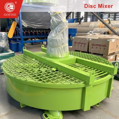 China Fast Rotating Disc Mixer Fertilizer Mixing Equipment for sale