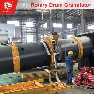 China Large Output And Rotary Drum Fertilizer Granulating Machine Capacity 3-5T/H for sale