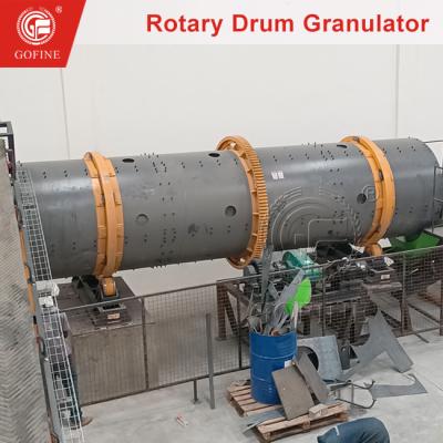 China Round Ball Shape Compound Fertilizer Drum Gear Granulator For Customizable Production for sale