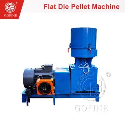 China Final Granules 2-8mm Columnar Particles Flat Die Pellet Machine For Fertilizer Production Line for sale