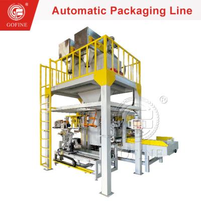 China Fully Automatic Filling And Sewing Bag Production Line Equipment for sale