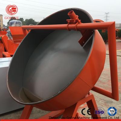 China High Efficiency Disc Organic Fertilizer Granulator , Ceramic Sand Proppant Disc Pelletizer for sale