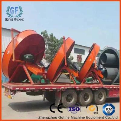 China Convenient Operation Disc Organic Fertilizer Granulator 22kw Power Low Energy Consumption for sale