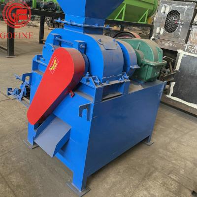 China 2t / H Double Roller Fertilizer Granulator Granulation Equipment Organic Fertilizer for sale