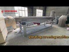 Vibrating screen