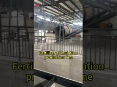3-5T/H Capacity Disc Granulator Fertilizer Production Line With Granules Manufacturing
