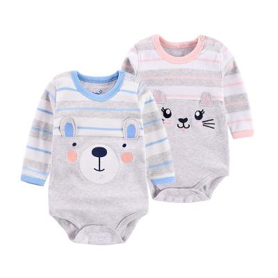 China 2021 Hot O/A Sweet Service On Amazon Long Sleeve Newborn Boy Baby Clothes Fashion Hot Sale Baby Clothes Baby Romper for sale