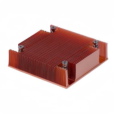 China Anodized Aluminum Alloy Heat Sink Customized CNC Heat Dissipators for sale