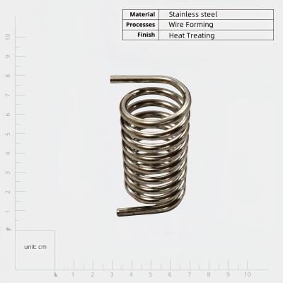 China Aanpasbare metalen torsiespring roestvrij staal Precision Metal Products Te koop