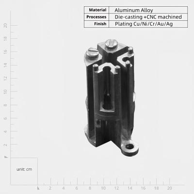 China High Precision Customized Metal Investment Casting Service Custom Aluminum Die Casting Parts for Electronics Automotiv zu verkaufen