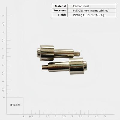 China Professional Satin Nickel Finish CNC Turning Parts Copper Material Capabilities for sale