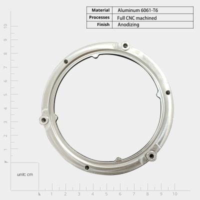 Cina Motorcycle Horn Special Pad Speaker Gasket Aluminum Adapter Speaker Mounting Spacer Car Horn Part in vendita