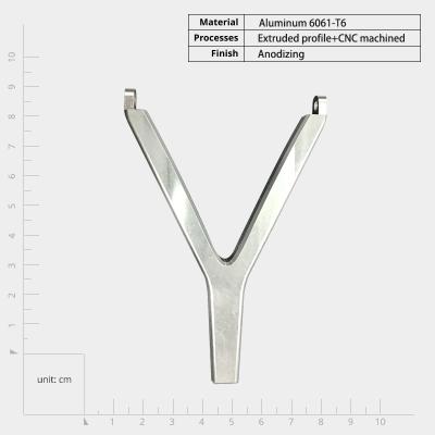 China CNC Machining Aluminum Structural Parts Aluminum Prototype Machining Milling Services for sale