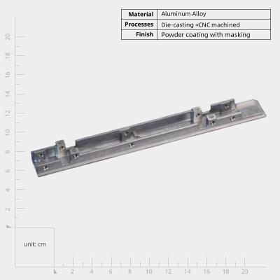 China Aluminium Die Casting Metal Parts Aluminum Alloy Die Casting Connectors For Electronic Devices for sale