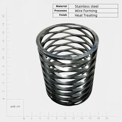 China Custom Wave Spring Precision Stainless Steel Metal Parts Multiwave Washers Mechanical Seal Wave Disc Springs zu verkaufen