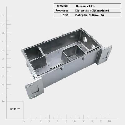 China Die Cast CPU Heatsink Cooler Extruded Customized Profiles Aluminum Radiator for sale