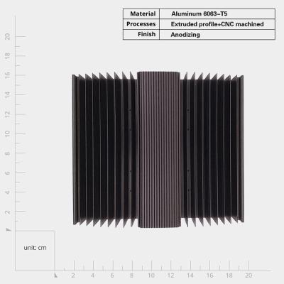 Китай Anodized Industrial Aluminum Heatsink For Long-lasting Thermal Performance Enhancement продается