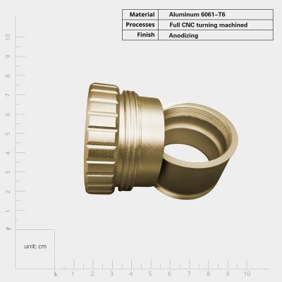 Китай OEM Precision Machined Precious Metal Parts CNC Machining Milling Turning Components продается