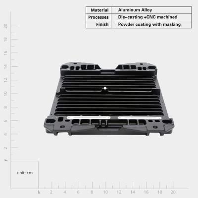 Chine OEM Custom Aluminum Precision CNC Machined Heat Sinks Rapid Prototyping CNC Machining à vendre