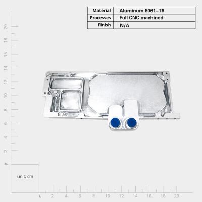 Κίνα Aluminum Cold Plate Heat Sink With Conduction Heat Dissipation And Mounting Options προς πώληση