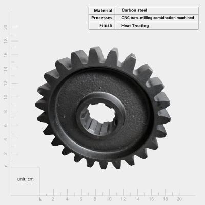 Κίνα Customized Stainless Steel Spiral Bevel Gears Set for Machine Accessory Flatness ±0.01mm προς πώληση