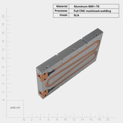 China Aluminum Liquid Cold Plate Perfect for Heat Dissipation in Various Electronic Devices for sale